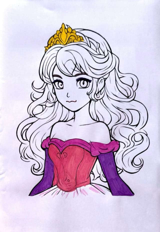 princess coloring